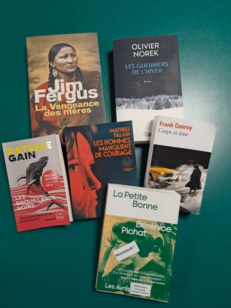 Quelques livres présentés au Quartier Livres de novembre