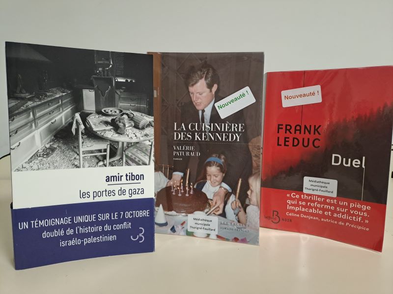 Quelques livres présentés au Quartier Livres de décembre