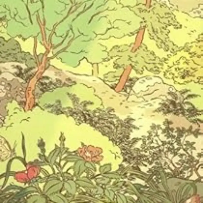 1ere page de couverture buccolique forêt de Fontainebleau - George Sand
